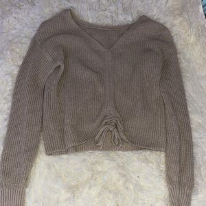 Hollister reversible sweater XS